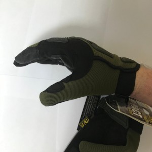 Перчатки тактические Mechanix M-Pact (реплика) олива S, M, L, XL, XXL